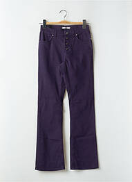 Blugi bootcut talie înaltă talie înaltă violet SCHOOL RAG femeie