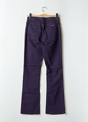 Blugi bootcut talie înaltă talie înaltă violet SCHOOL RAG femeie