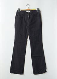 Blugi bootcut buzunare talie joasă negru SCHOOL RAG femme