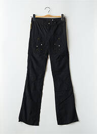 Pantalon slim talie joasă talie joasă negru SCHOOL RAG femeie