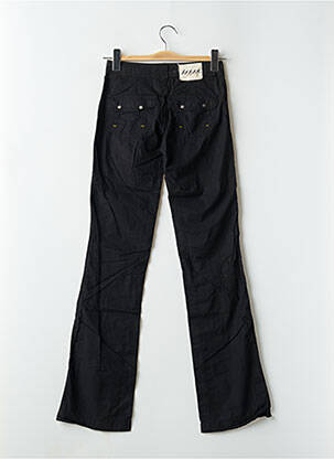 Pantalon slim talie joasă talie joasă negru SCHOOL RAG femeie