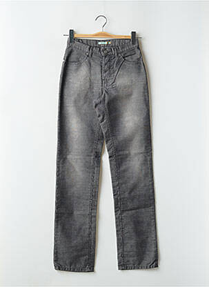 Pantalon slim elasticitate mărime normală gri SCHOOL RAG femme