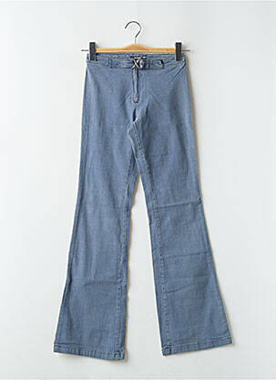 Blugi bootcut albastru SCHOOL RAG femeie