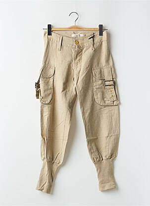 Pantalon trei sferturi bej SCHOOL RAG femeie