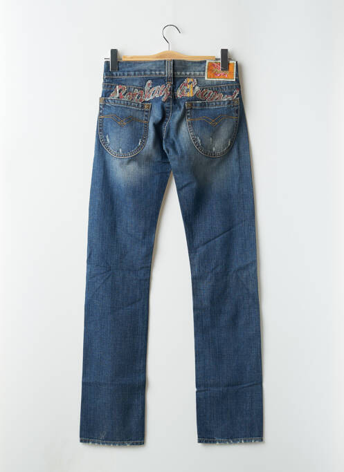 Blugi cu croială dreaptă albastru REPLAY femeie