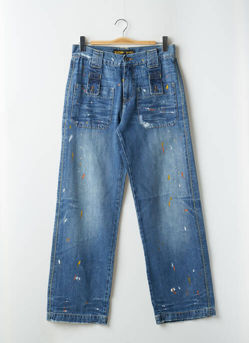 Blugi cu croială dreaptă albastru RWD bărbat