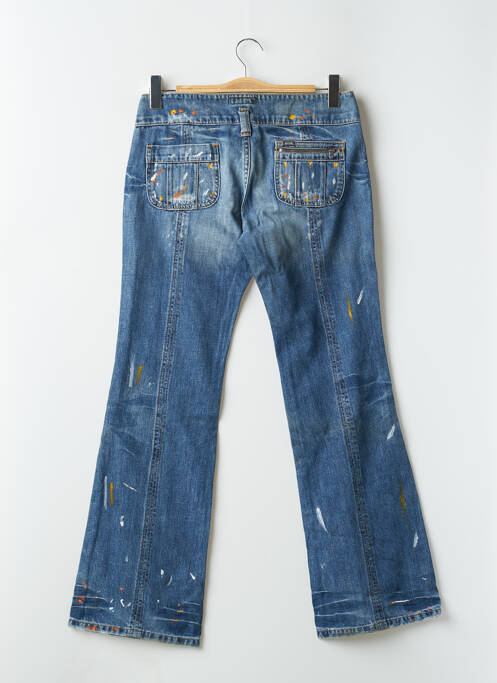 Blugi bootcut albastru RWD femeie