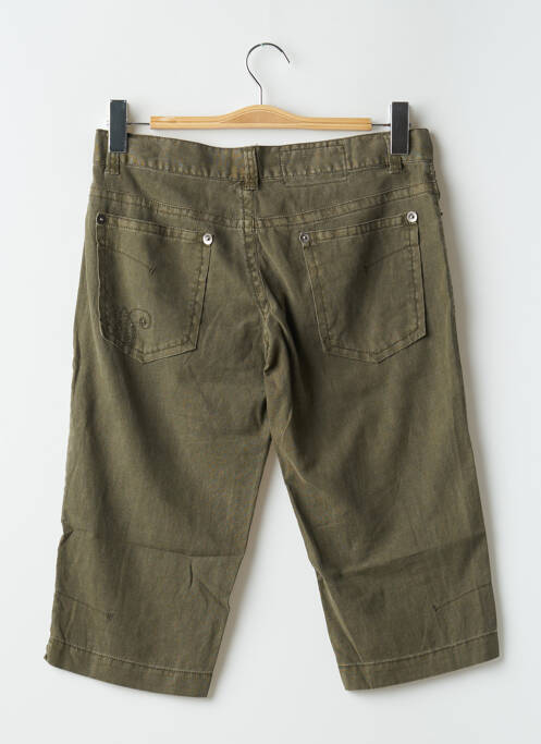 Pantalon trei sferturi verde RWD femeie