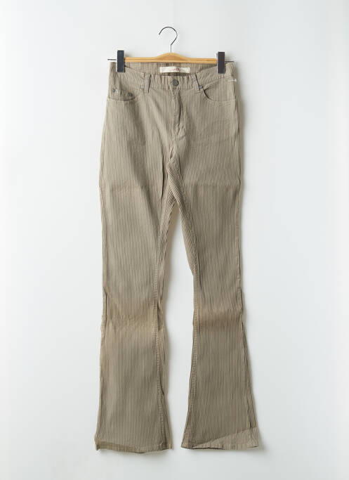 Pantalon evazat verde SCHOOL RAG femeie