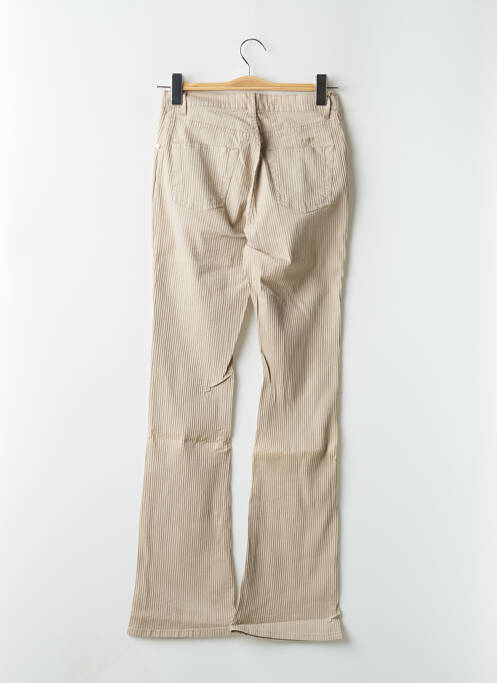 Pantalon evazat bej SCHOOL RAG femeie