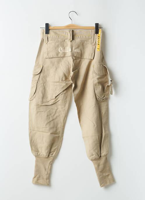 Pantalon trei sferturi bej SCHOOL RAG femeie