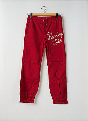 Jegging țesătură poplin mărime normală roșu TEDDY SMITH femeie