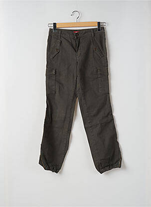 Pantalon cargo buzunare mărime normală verde TEDDY SMITH femeie