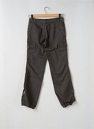 Pantalon cargo buzunare mărime normală verde TEDDY SMITH femeie