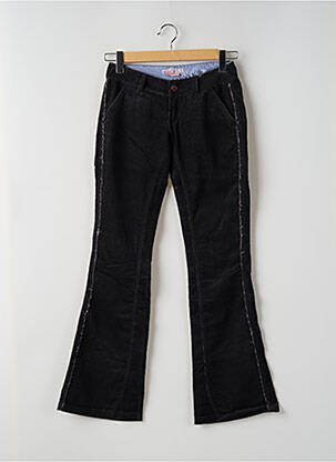 Pantalon evazat negru TRIPLE 5 SOUL femeie