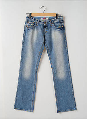 Blugi cu croială dreaptă albastru TAKE TWO femeie