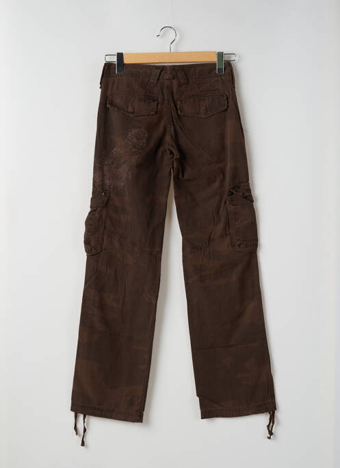 Pantalon cargo maro TEDDY SMITH femeie