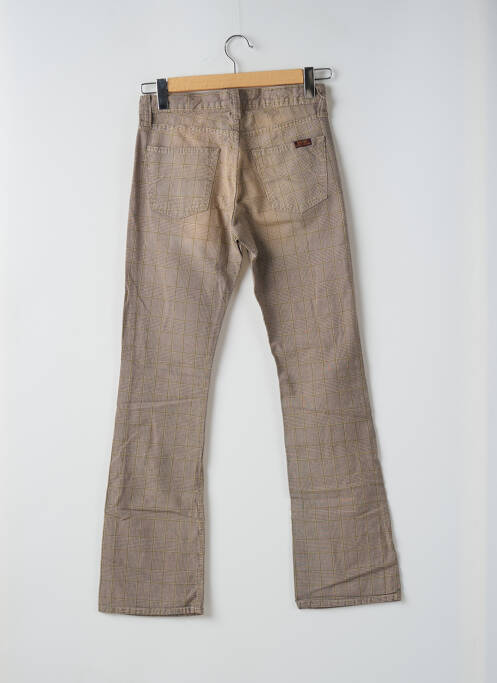 Pantalon evazat mărime normală mărime normală bej TEDDY SMITH femme