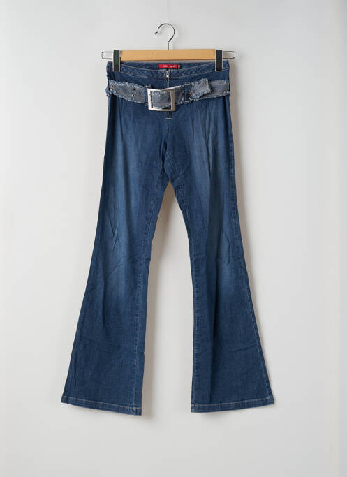 Blugi cu croială evazată mărime normală mărime normală albastru TEDDY SMITH femme