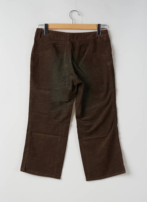Pantalon trei sferturi maro TEDDY SMITH femeie