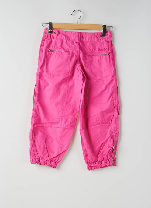 Pantalon trei sferturi roz TEDDY SMITH femeie