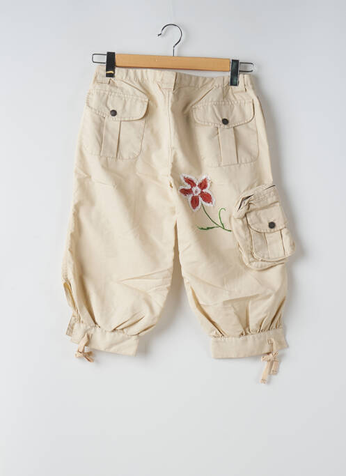 Pantalon trei sferturi bej TEDDY SMITH femeie