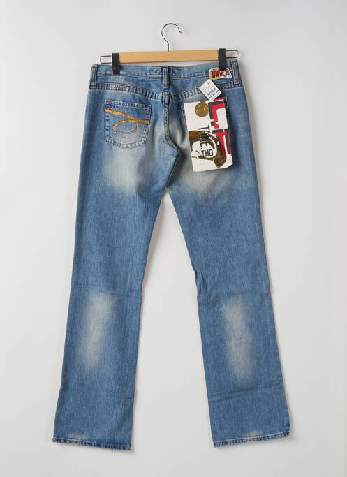 Blugi cu croială dreaptă albastru TAKE TWO femeie