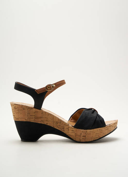 Sandale/Pantofi decupați negru LES P'TITES BOMBES femeie