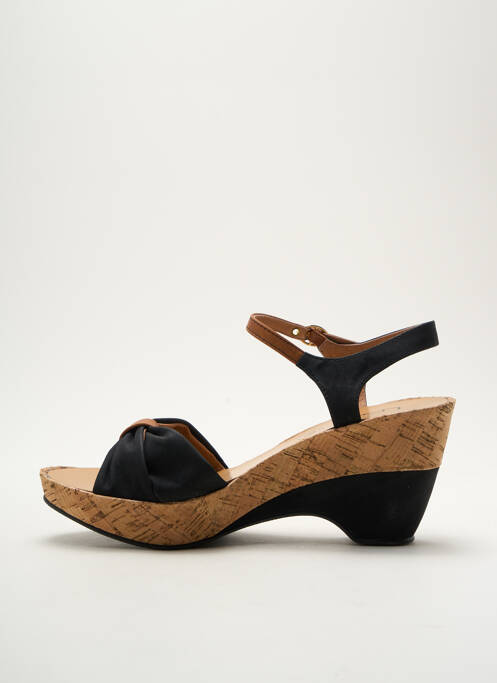 Sandale/Pantofi decupați negru LES P'TITES BOMBES femeie