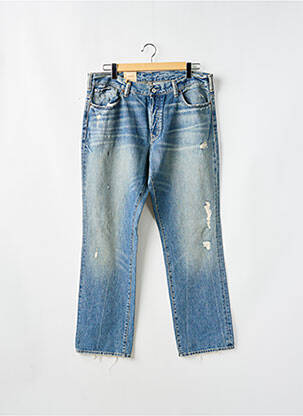 Blugi cu croială dreaptă albastru RALPH LAUREN femeie