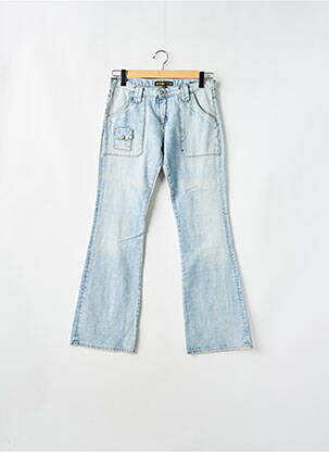 Blugi cu croială evazată albastru RWD femeie