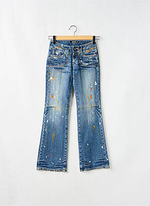 Blugi cu croială evazată albastru RWD femeie