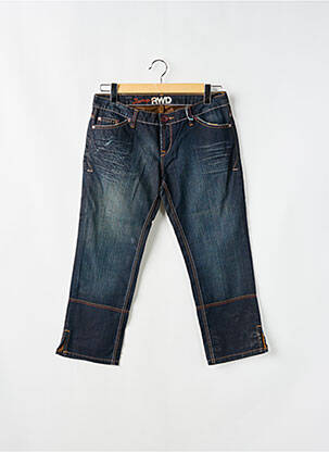 Blugi cu croială dreaptă albastru RWD femeie