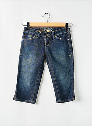 Corsar țesătură denim talie joasă albastru RWD femeie