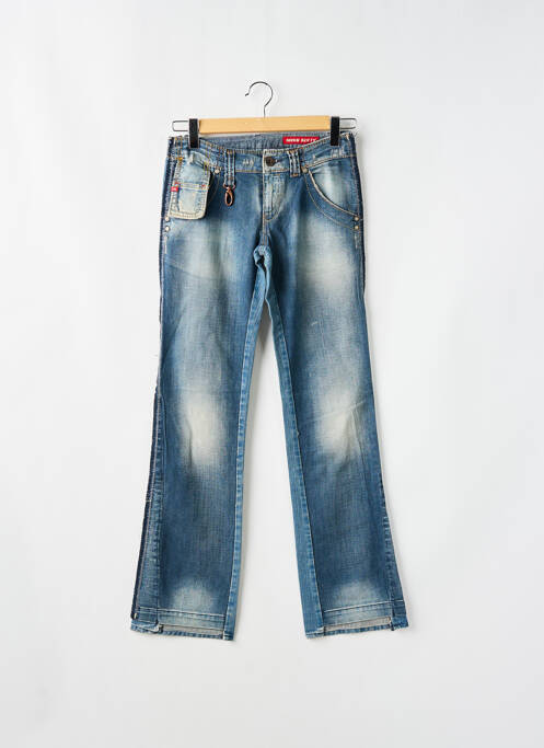 Blugi cu croială evazată albastru MISS SIXTY femeie