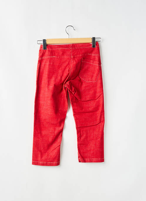 Pantalon trei sferturi roșu TEDDY SMITH fată