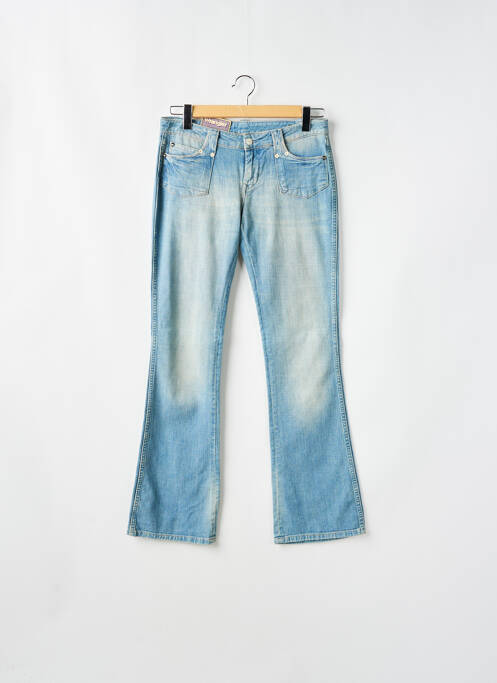 Blugi cu croială evazată albastru WRANGLER femeie