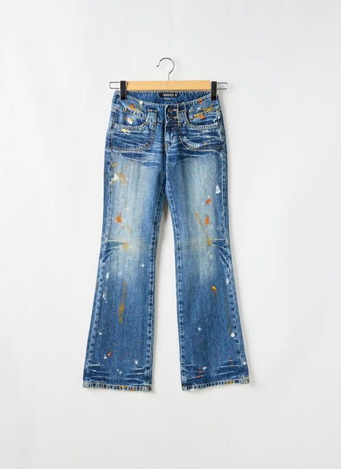 Blugi cu croială evazată albastru RWD femeie