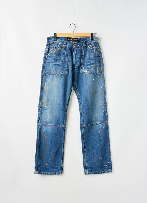 Blugi cu croială largă albastru RWD femeie