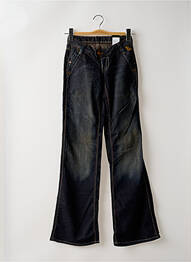 Blugi bootcut elasticitate talie joasă albastru GSUS femeie