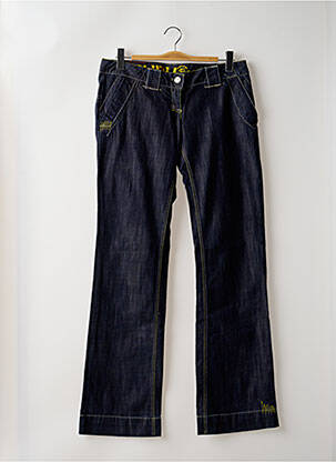 Blugi cu croială largă albastru GURU femeie