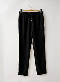 Pantalon drept talie elastică mărime normală negru LA FEE MARABOUTEE femeie