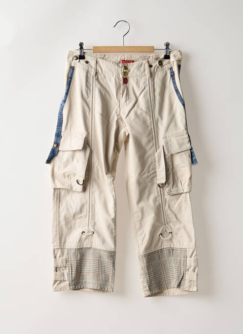 Pantalon trei sferturi bej BE YOU K femeie