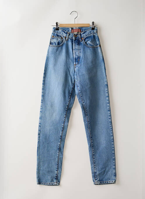 Blugi croială Mom albastru BONAVENTURE femeie