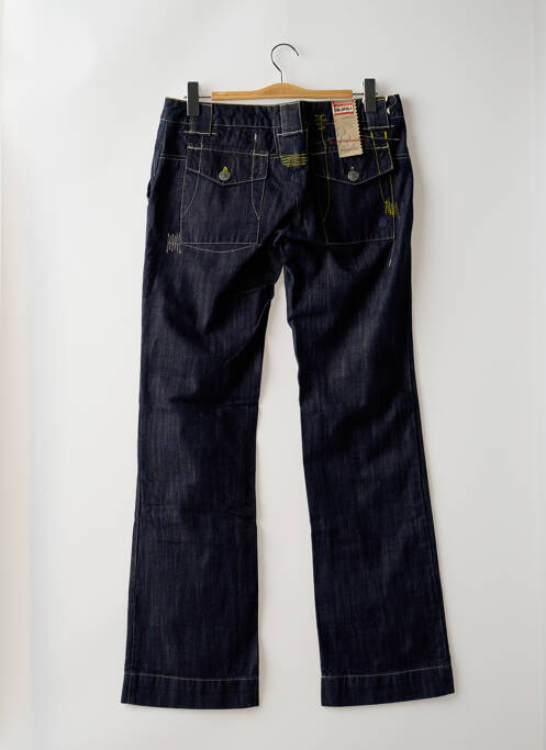 Blugi cu croială largă albastru GURU femeie