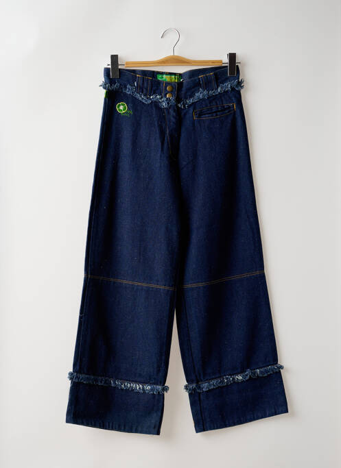 Blugi cu croială largă albastru KANA BEACH femeie