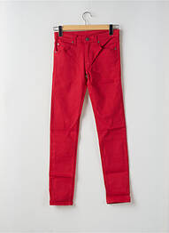 Pantalon slim elasticitate mărime normală roșu CHEAP MONDAY femme