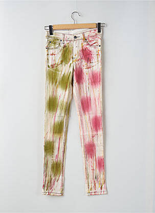 Pantalon slim elasticitate mărime normală verde CHEAP MONDAY femeie