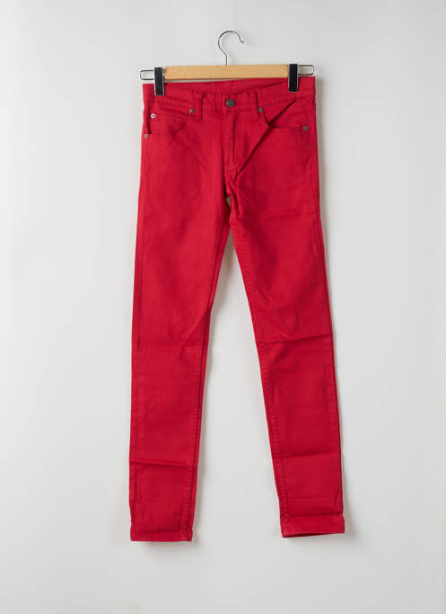 Pantalon slim roșu CHEAP MONDAY femeie
