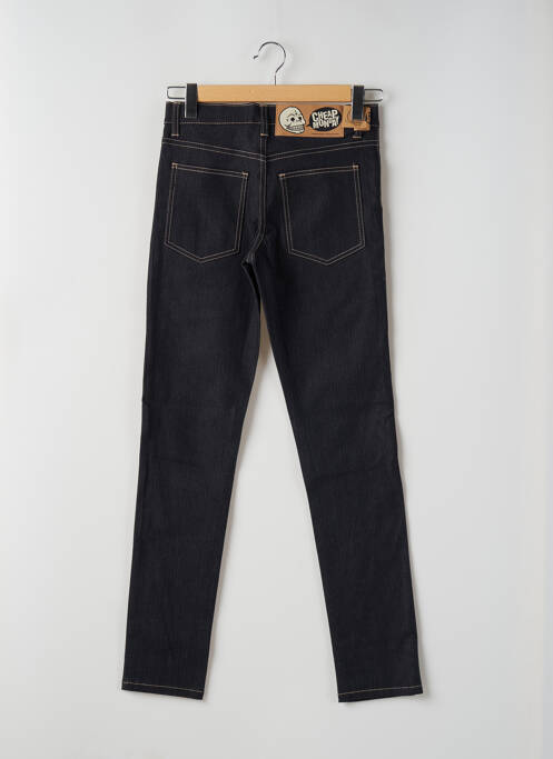 Blugi cu croială slim negru CHEAP MONDAY femeie